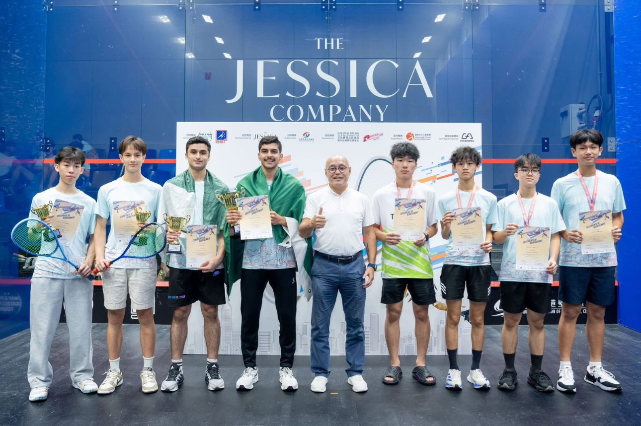 تتويج محمد آل نصفان بطلاً لبطولة هونج كونج